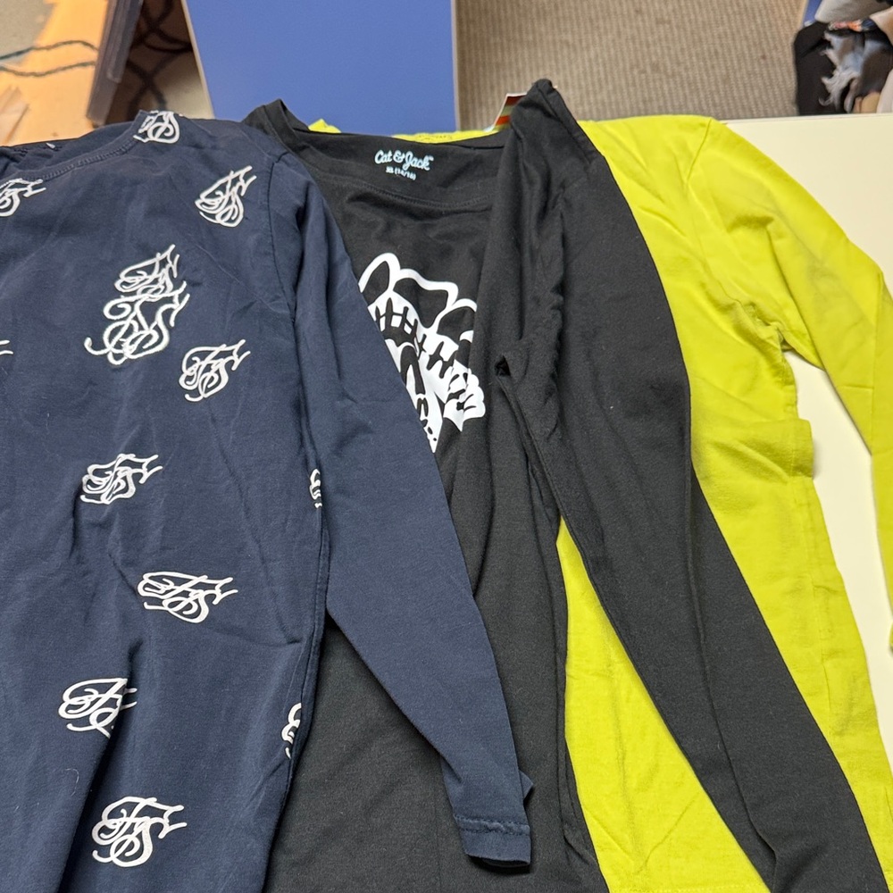 Youth Long Sleeve Shirts Set